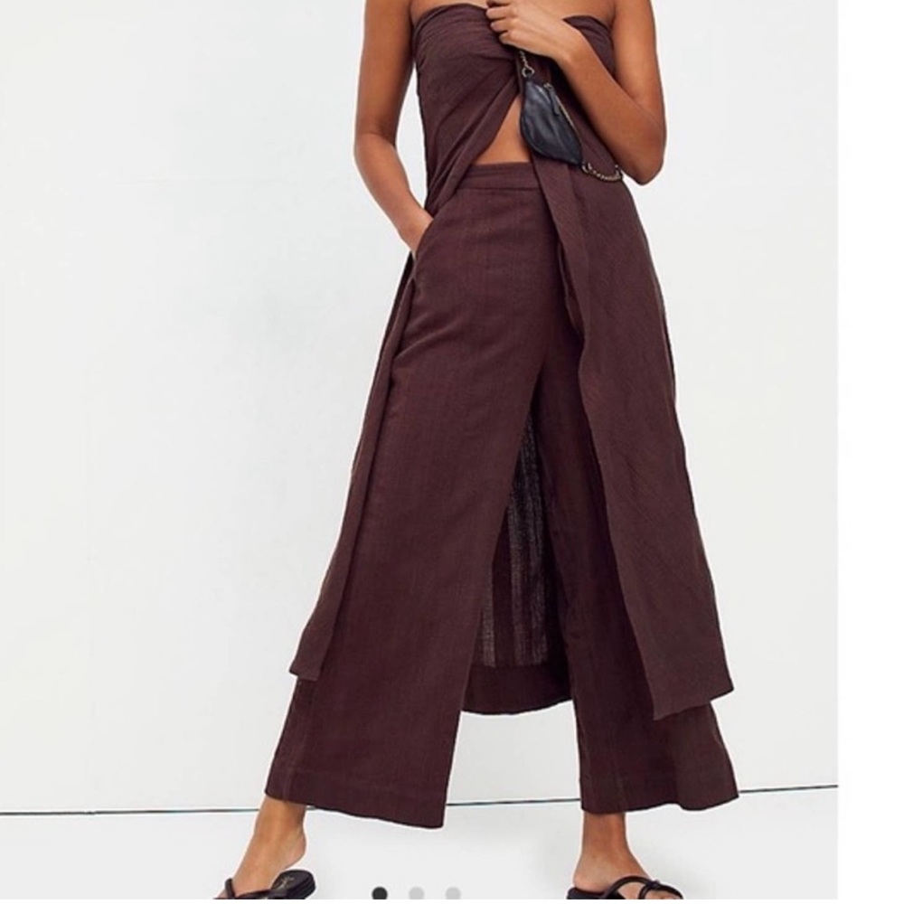 Free People Banita Set Coco Bean